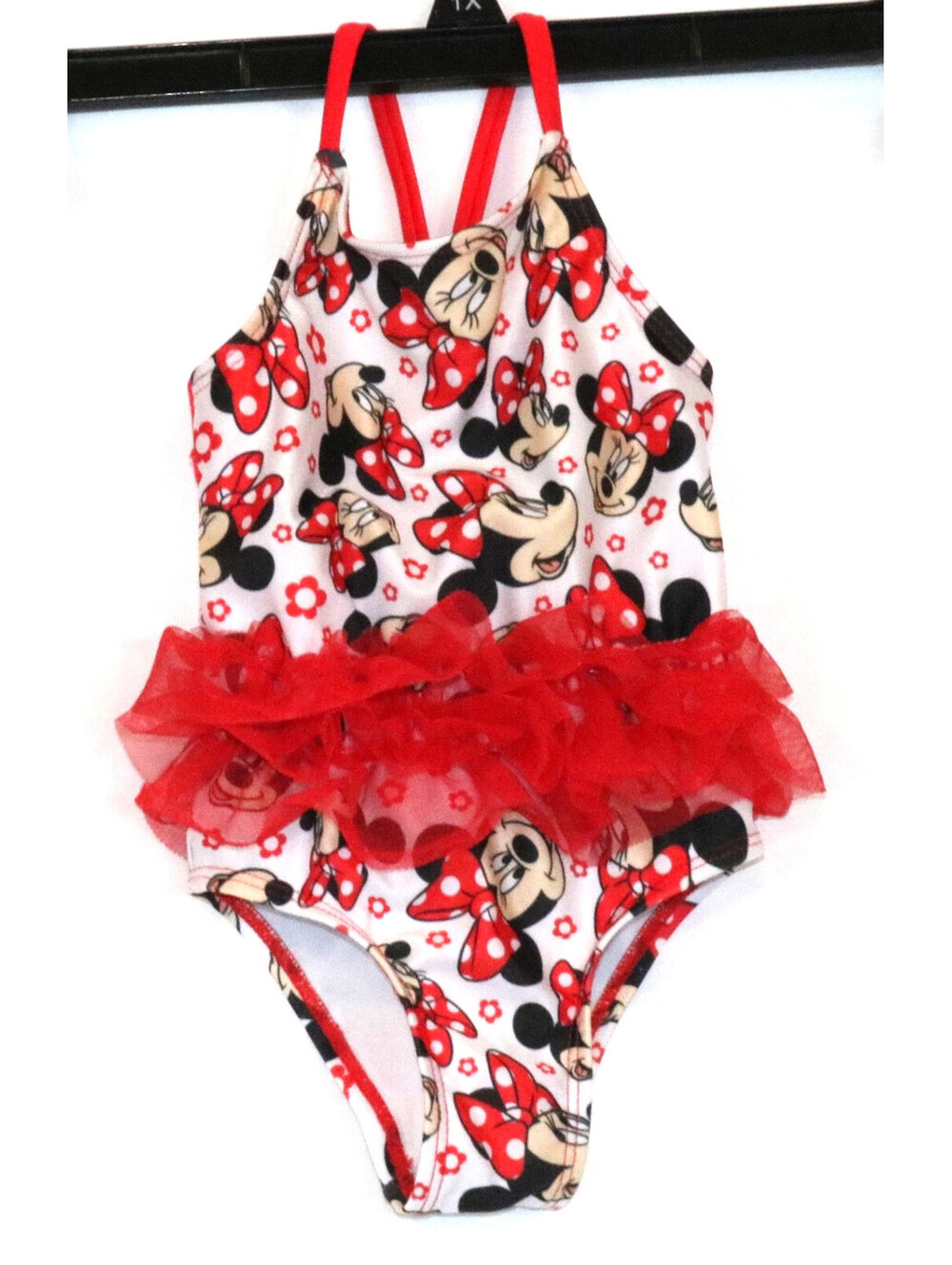 Girls 12 Months Disney Junior Swim Suit with Minnie Mouse